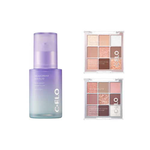 [CIELO] Cream Dream Skin Fluid & Daily Moodlette Set - Cream Dream Skin Fluid + Daily Moodlette (Amber Sunset & Moonlight Rose)