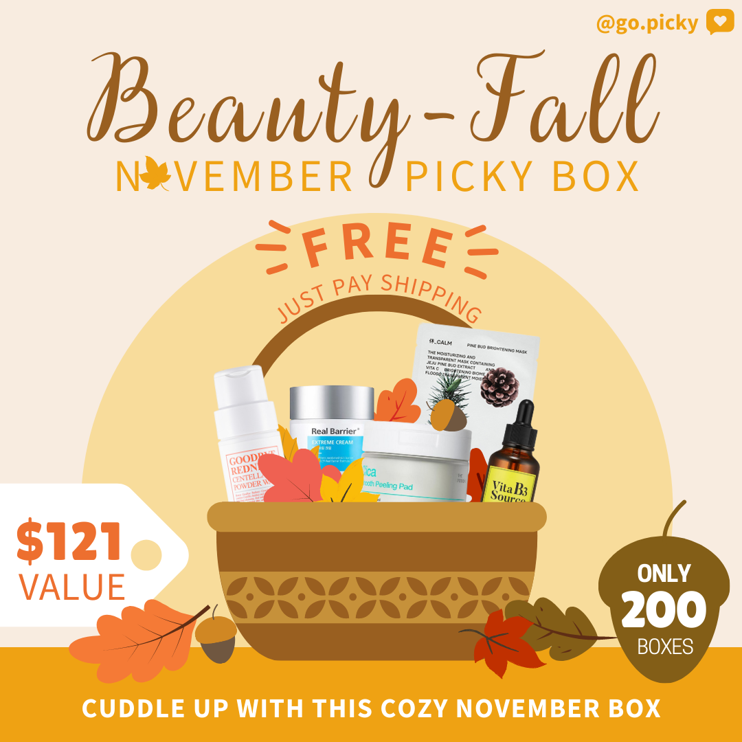 [Picky Box #4] November Beauty-Fall